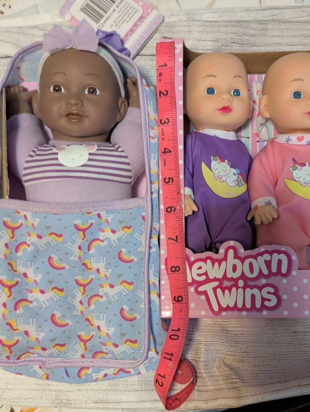 Baby Doll Set - Pink & Purple - Picture 2 of 2